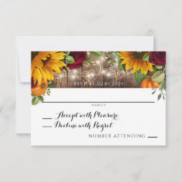 Rosa de outono russo, RSVP de Abóbora de Girassol