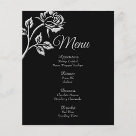 Rosa de prata simples