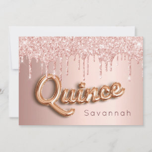 Rosa de Quinceanera ouro, brilho rosa luxuoso