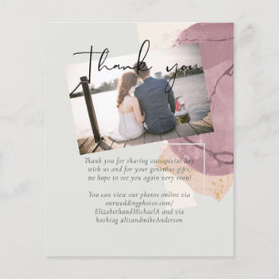 Rosa de Sage Natural da Terra Rosa Muito Obrigado