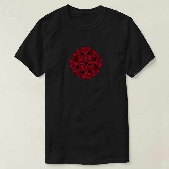 Rosa do t-shirt das corujas (Frente do Design)