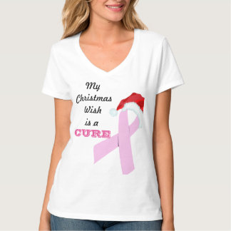 Rosa do t-shirt do desejo do Natal