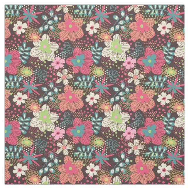 Rosa do tecido do design floral e parte modernos (Modelo)