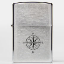 Rosa dos Ventos Isqueiro Zippo | Aventura Náutica