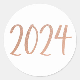 Rosa dourado 2024 adesivo para envelope ou favores