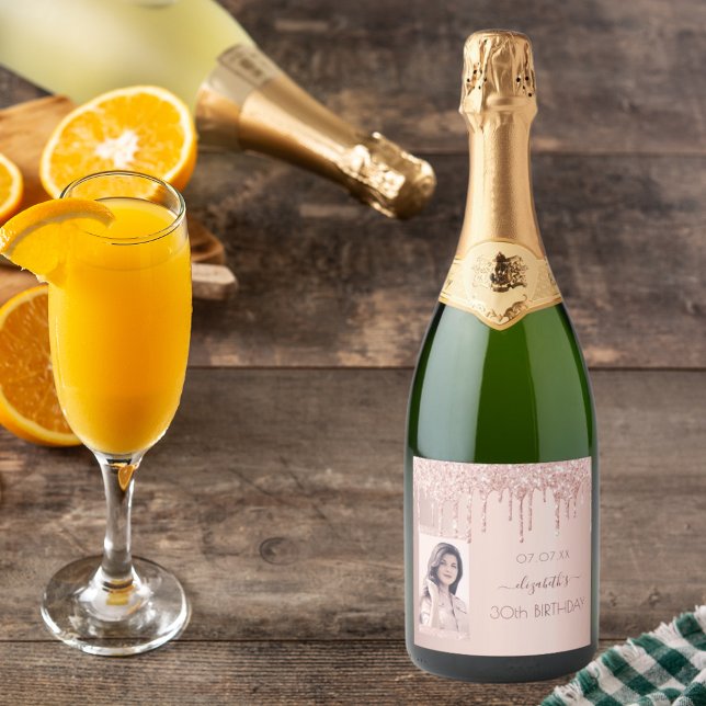 rosa dourado, aniversário de 30 anos, foto de fest (Criador carregado)