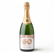 Rosa Dourado Balões 60ª Festa de aniversário