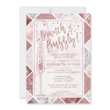 Rosa Dourado Brunch e Convite à apresentação de bo