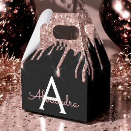 Rosa Dourado - Rosa Bege Caixa de Presente de Fest