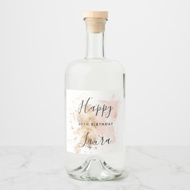 Rosa E Dourado 60º Aniversário (Frente)