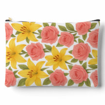 Rosa e Lily Impressão de Sew Bag de Corte