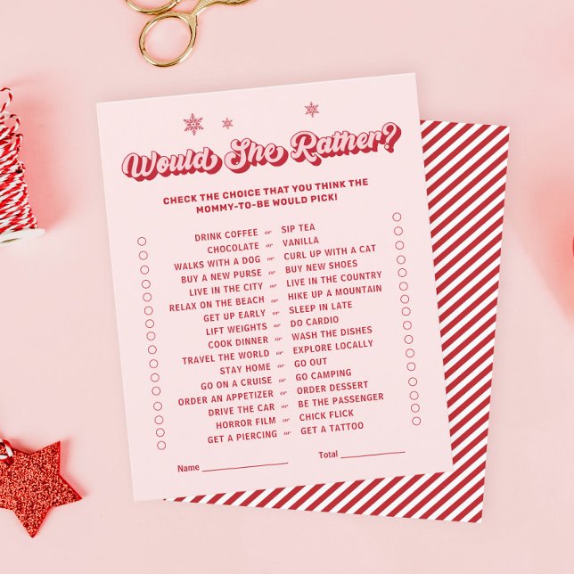 Rosa, Ela preferencialmente Jogo De Chá de fraldas (Criador carregado)