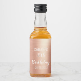 Rosa Elegante Dourado qualquer Partido aniversário