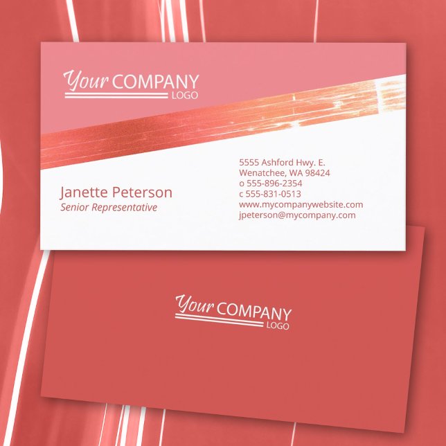 Rosa Esbranquiçado, Cartão de visita Mauve (unique mauve, blush, red, peach stylish business cards template, professional)