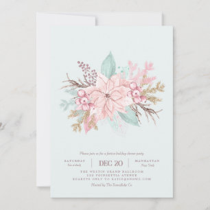 Rosa Este É O Convite De Janto De Feriados De Casa