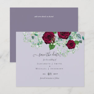 ROSA Eucalyptus Weding BUDGET Burgundy