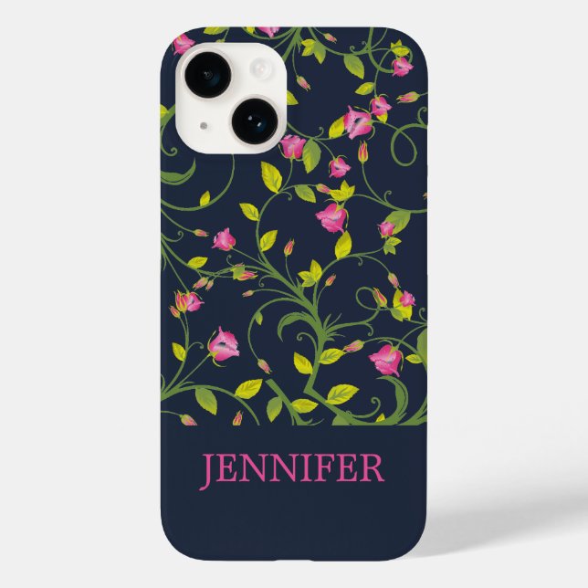 ROSA FLORAL ROSA VIOLETA PERSONALIZADA (Verso)