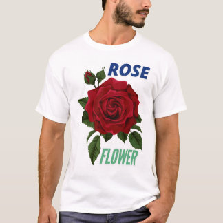 ROSA FLOWER T-SHIRT DESIGN