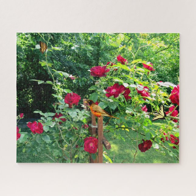 ROSA GARDEN JIGSAW QUEBRA-CABEÇA (Horizontal)