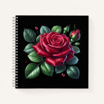 Rosa Gótica Vermelha