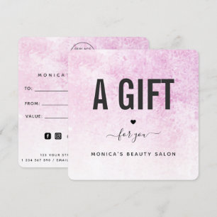 Rosa Grunge Moderno Tendência Bela Salon Makeup Ha