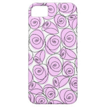 Rosa Lilac capas de iphone