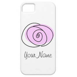Rosa Lilac 'Name' capas de iphone