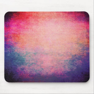 Rosa louco legal do vintage do Grunge de Mousepad
