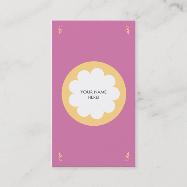 ROSA MACIO DO CARTÃO DE VISITA DA NUVEM (Frente)