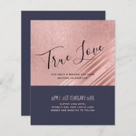 Rosa Marinho Dourado Folha Azul Brilhante