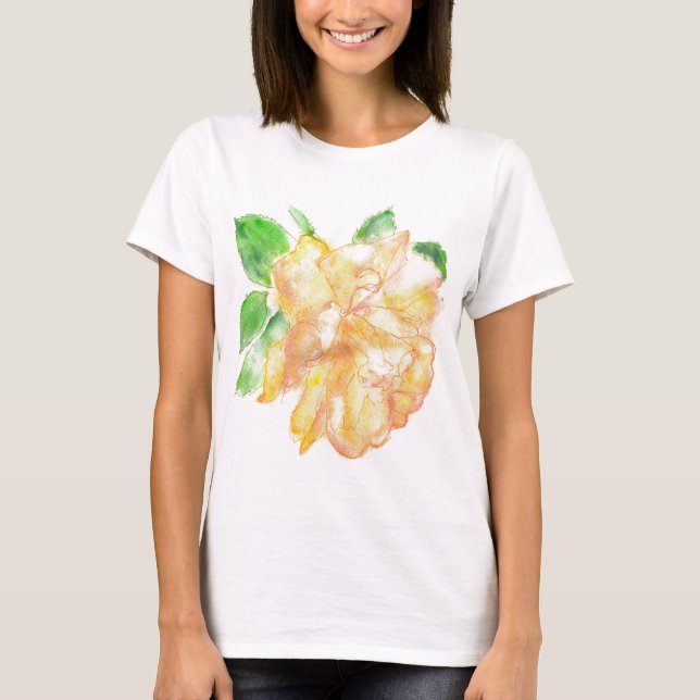 'Rosa' Meninas T-shirt (Frente)