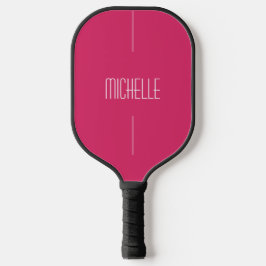 Rosa Minimalista Personalizado com Nome