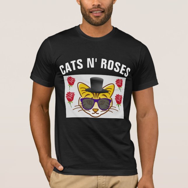 ROSA N'  CAT T-Shirts Camisetas (Frente)