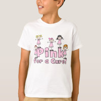 Rosa para o t-shirt de um miúdo da cura