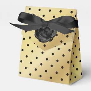 Rosa preto na caixa de favoritos Dourados