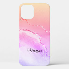 Rosa, Puro e Amarelo Agate, DIY Script Name Black