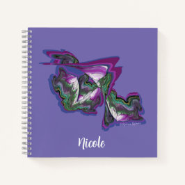 Rosa Púrpura e Verde