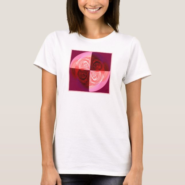 Rosa Quarter T-Shirt (Frente)