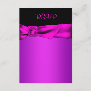 Rosa Quente e RSVP Preto