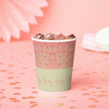 Rosa Rosa Com Creme Designer