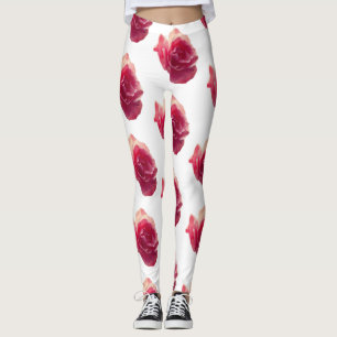 Rosa Rosa Rosa Rosa Rosa, Leggings de Padrões de F