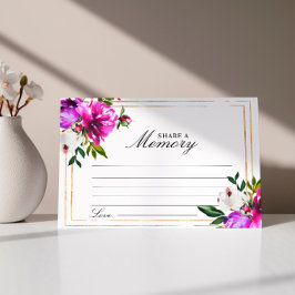 Rosa Roxo e Funeral Verde Compartilham um Cartão d