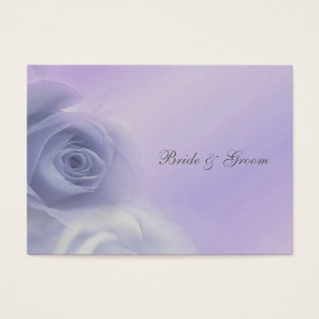 Rosa Silver Casamento Obrigado (Frente)