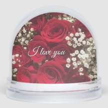 Rosa Snow Globe