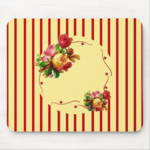 Rosa Stripe Mousepad