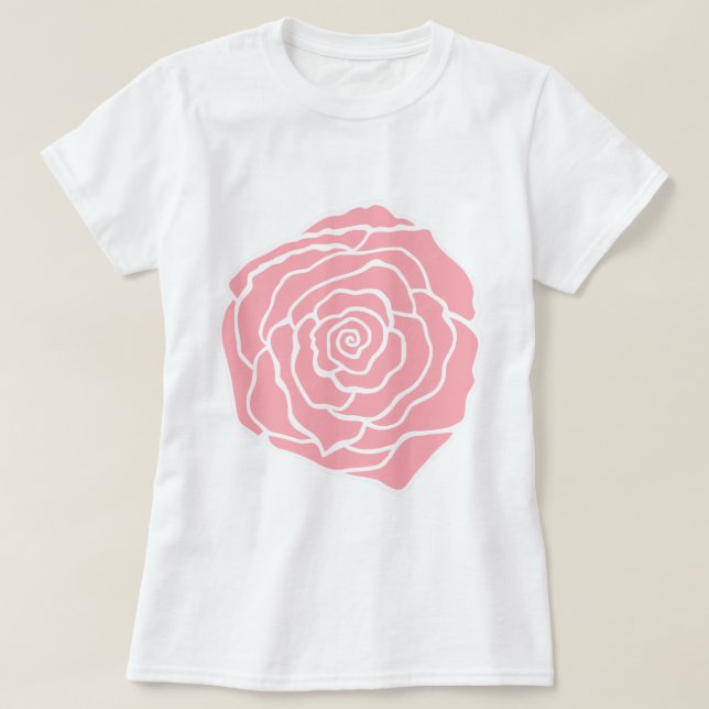 Rosa T-Shirt (Frente do Design)