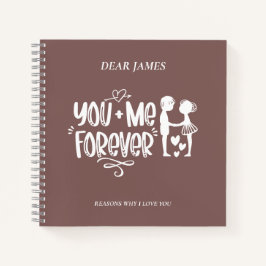 Rosa Taupe Motivos Por Que Eu Te Amo Notebook