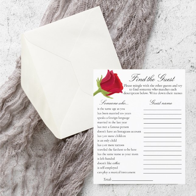 Rosa vermelha Chá de panela Encontre o Jogo Convid (Criador carregado)