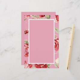 Rosa vermelha florescente de cereja