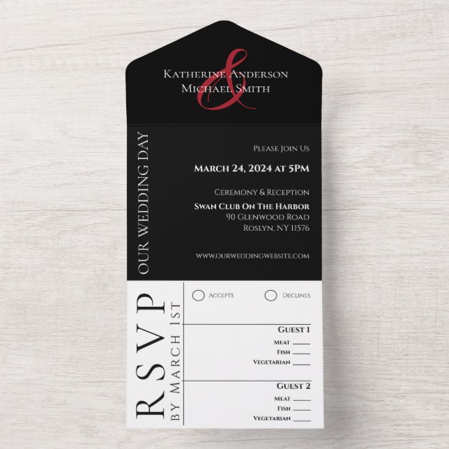 Rosa vermelha Formatada pelo Coração - Casamento- (Inside)